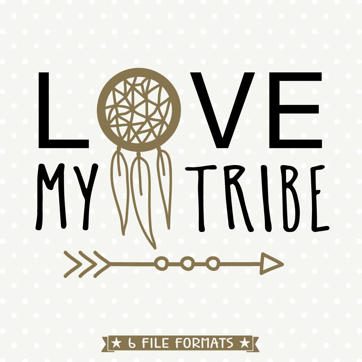 1200x1200 Love My Tribe Scentsy Cutting Files, Vector Art