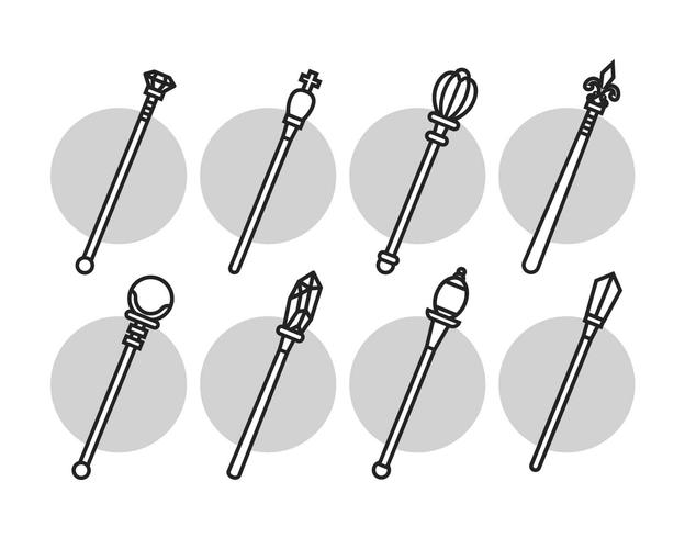 624x490 Sceptre Vector Set