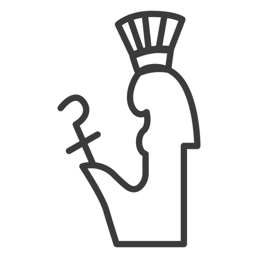 512x512 Wand Scepter Sceptre Crown Pharaoh Stroke