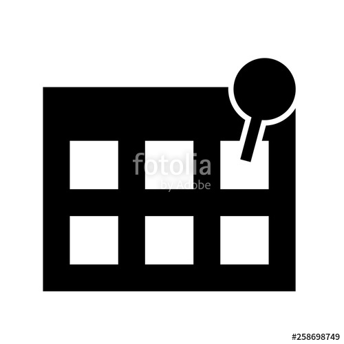 500x500 Schedule Web Icon Vector Stock Image And Royalty Free Vector