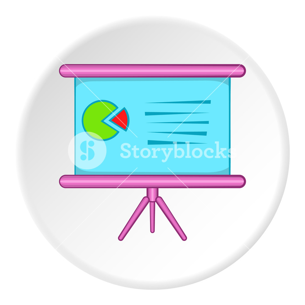1000x1000 Table With Schedule Icon Cartoon Illustration Of Table