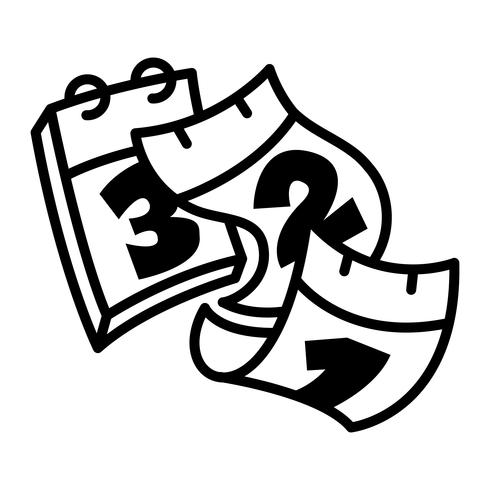 490x490 Calendar Schedule Vector Icon