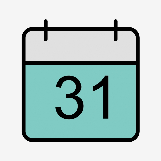640x640 Calendar Vector Icon, Calendar Icon, Agenda Icon, Schedule Icon