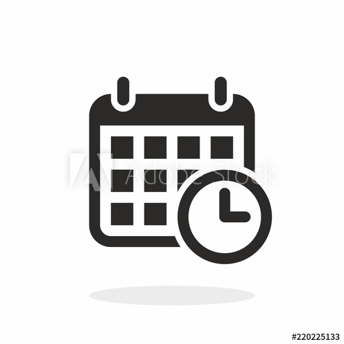 500x500 Calendar, Schedule Vector Icon