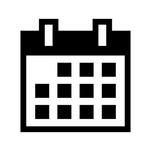 490x490 Calendar Schedule Vector Icon