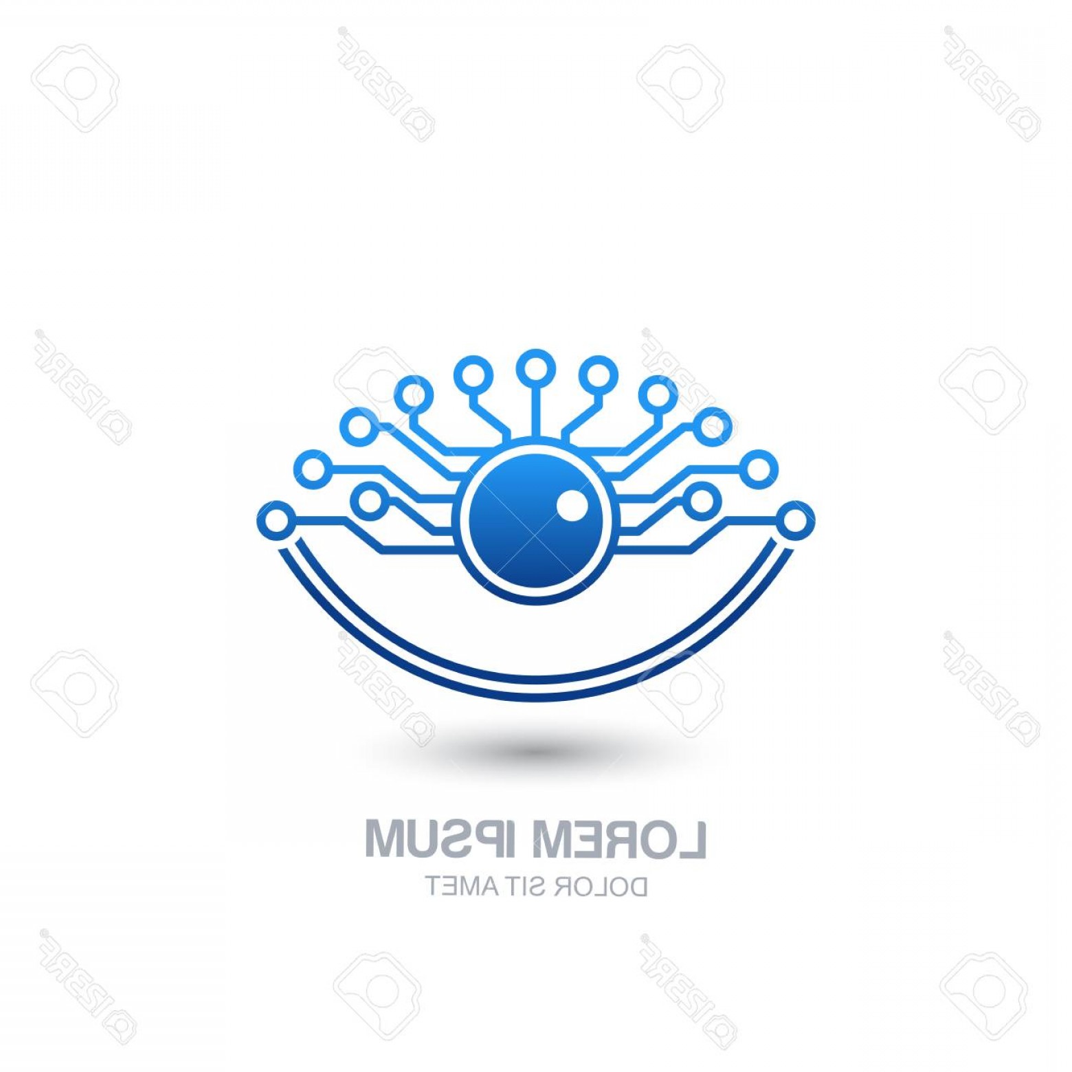 Photostock Vector Human Eye With Circuit Board Scheme Vector Tech 1560x1560 Photostock Vector Human Eye With Circuit Board Scheme Vector Tech