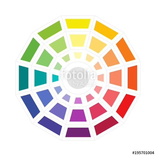 Monochromatic Color Scheme Color Shades Concept Vector 500x500 Monochromatic Color Scheme Color Shades Concept Vector