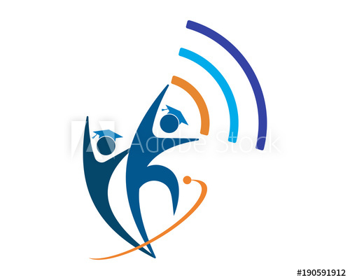 500x400 Education Scholar Signal Education Scholarship Image Vector Icon
