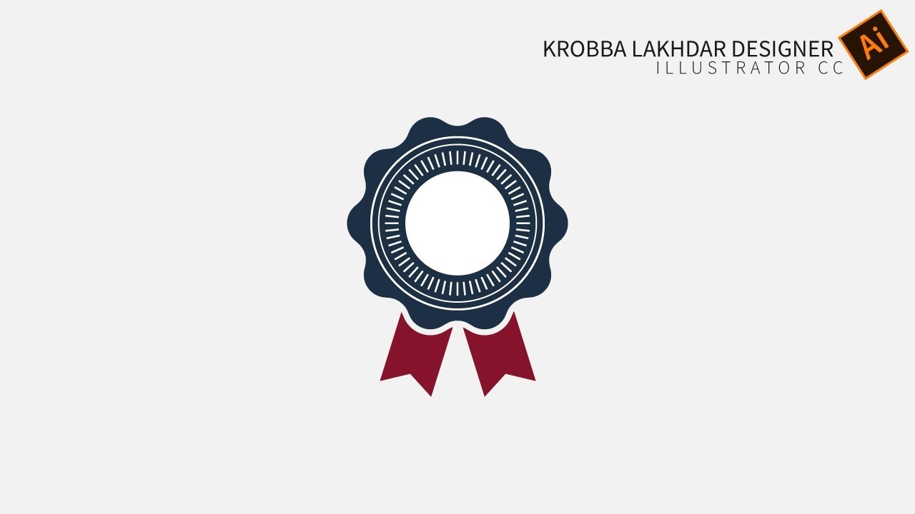 1280x720 School Badge Vector In Adobe Illustrator Cc