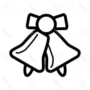 300x300 Photostock Vector School Bell Vector Icon Black And White