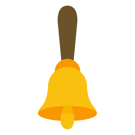 512x512 School Bell Illustration