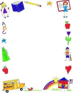 234x300 Free Back School Clipart Borders Free Images At Clker