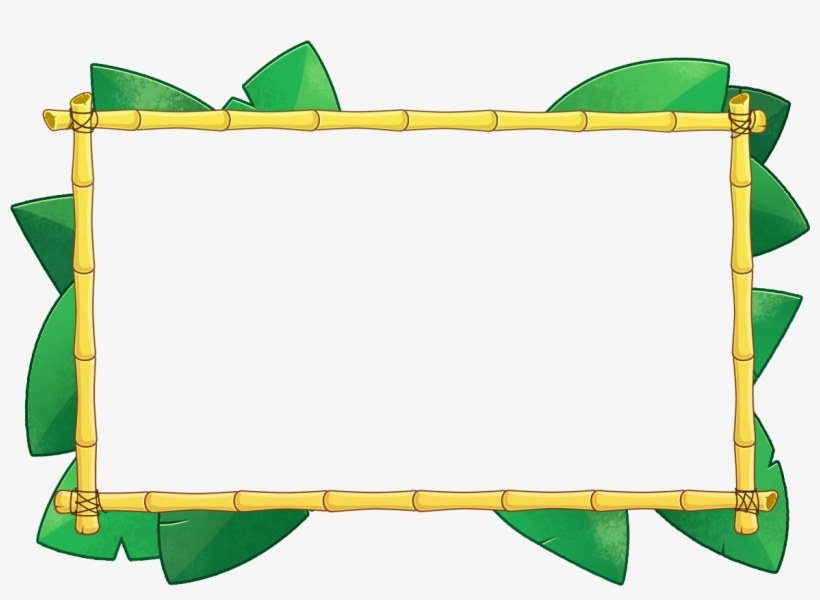 820x600 Tiki Border Vector Bamboo Tiki Bo Tiki Font, School