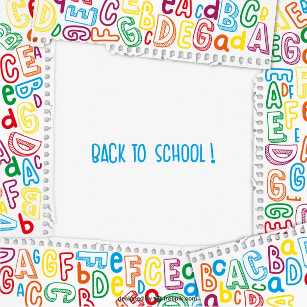 626x626 Back To School Frame Vector Vector Free Download