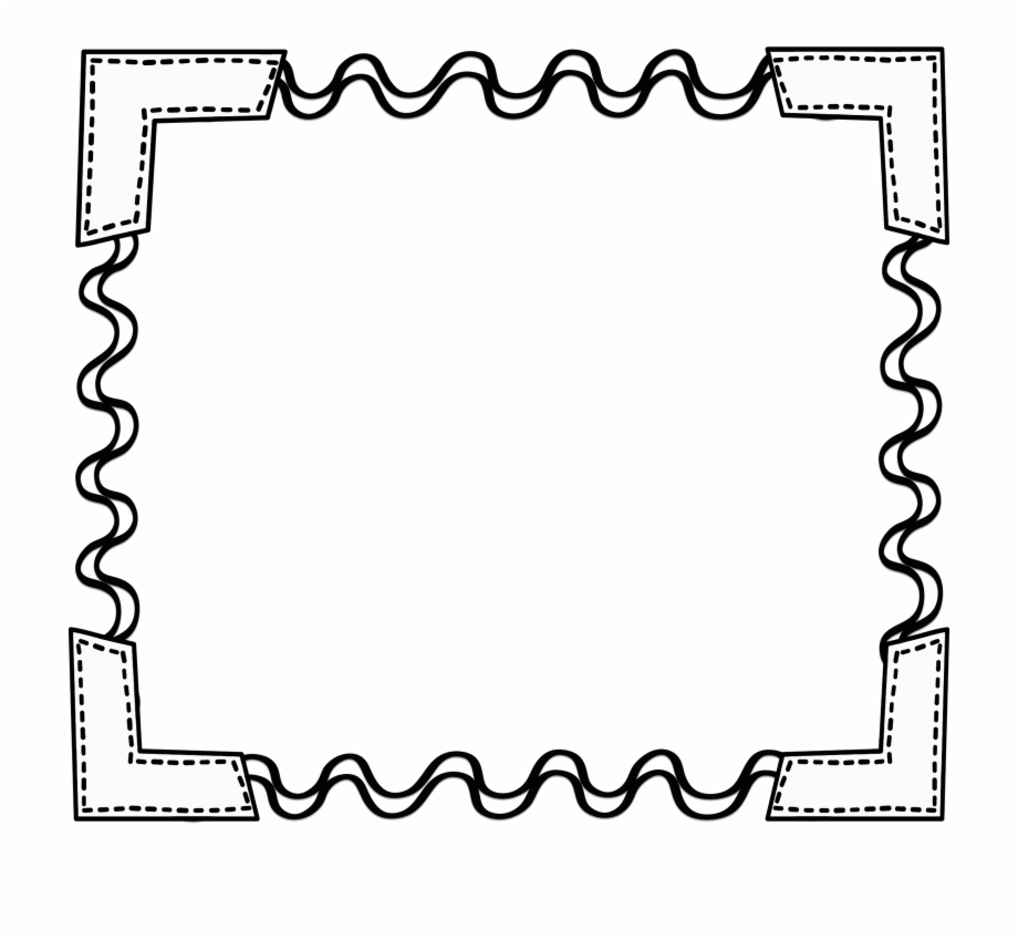 920x849 Educational Vector Border