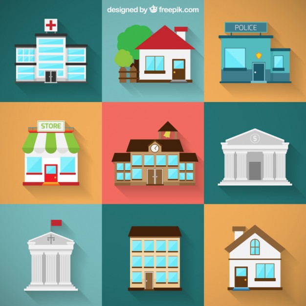 626x626 School Building Vectors, Photos And Free Download