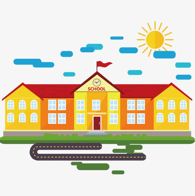 School Building Vector at Vectorified.com | Collection of School ...