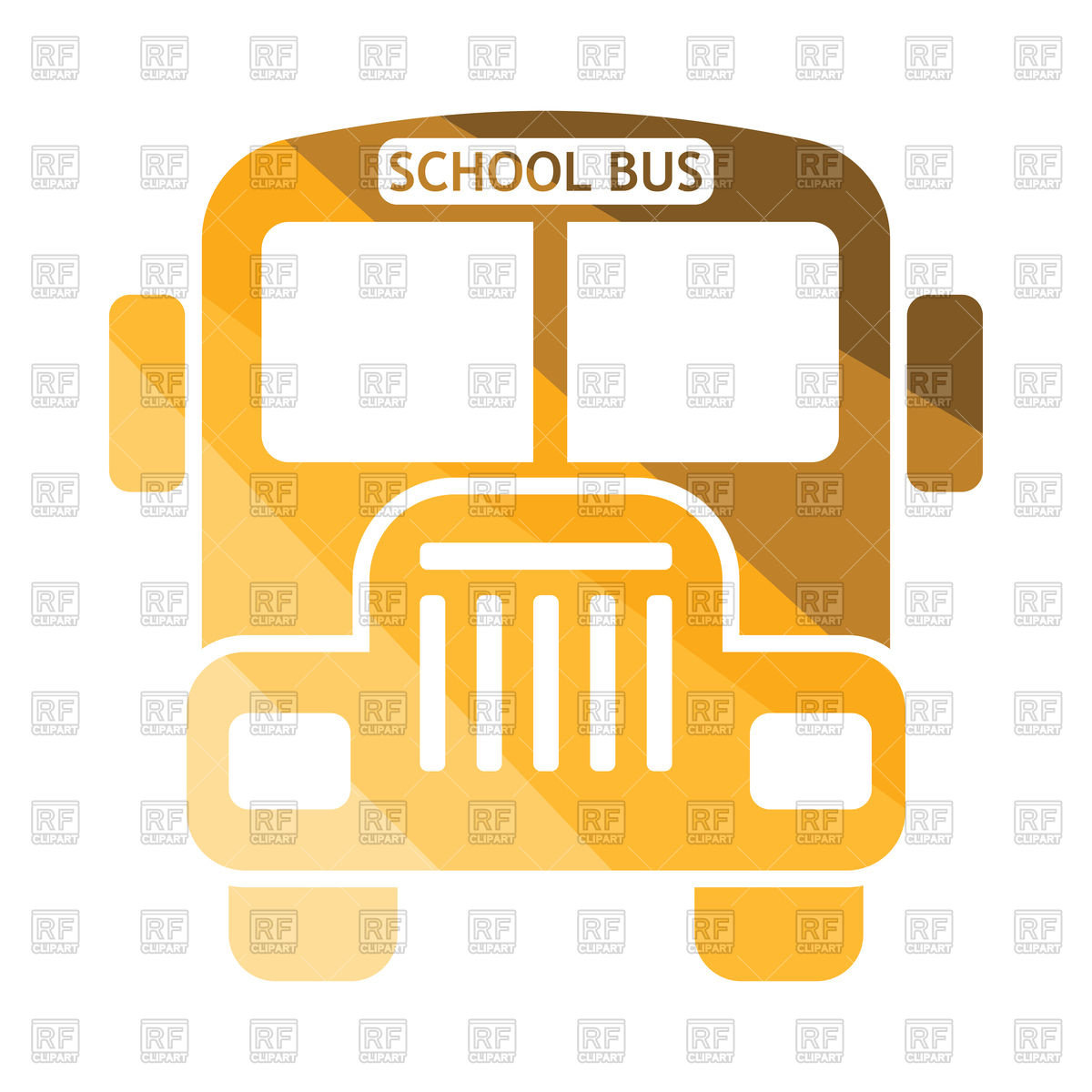 1200x1200 School Bus Icon Vector Image Of Signs, Symbols, Maps Angelp