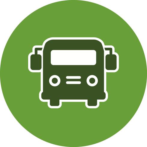 490x490 Vector School Bus Icon