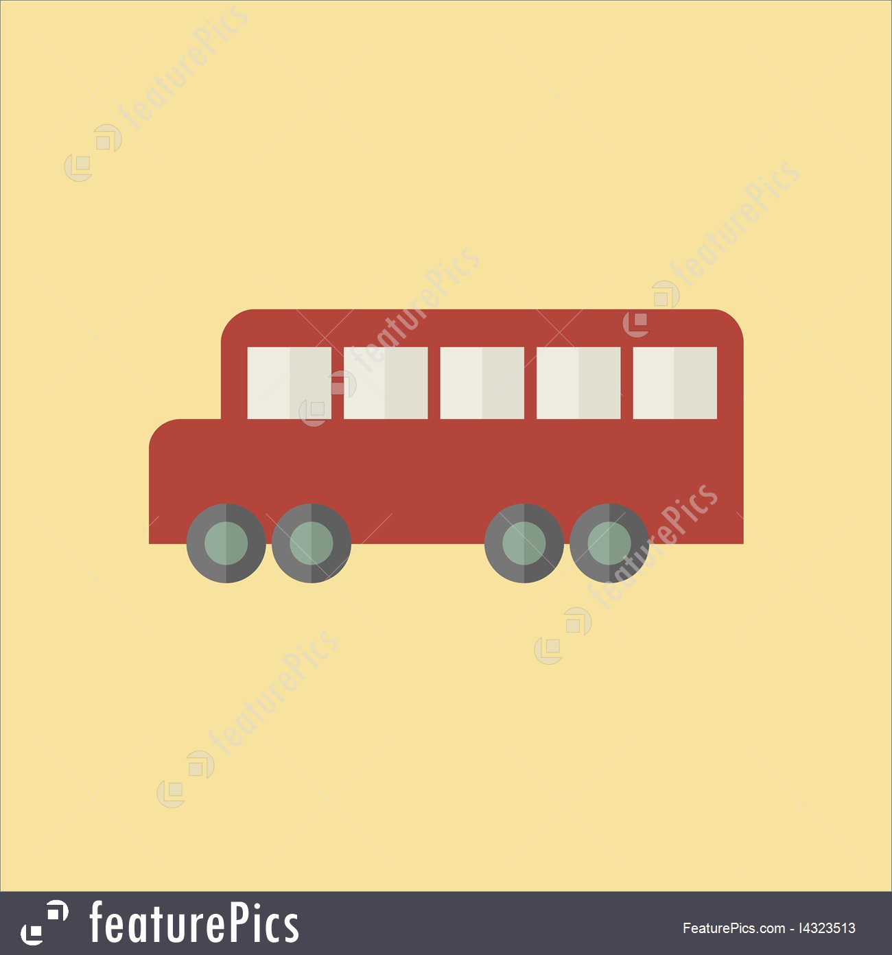 1300x1392 Emblems And Symbols School Bus Icon