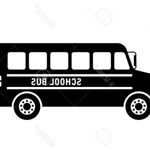 300x300 Photostock Vector School Bus Vector Icon On White Background