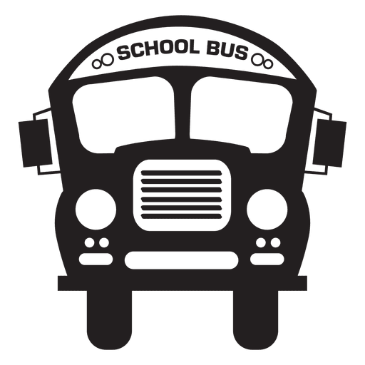 512x512 Bus School Bus Silhouette