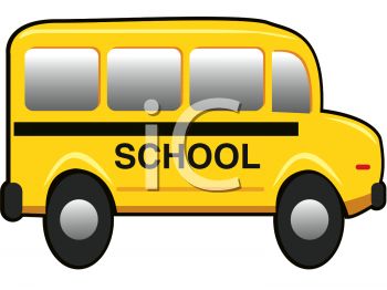 Picture Of A Short School Bus In A Vector Clip Art Illlustration 350x262 Picture Of A Short School Bus In A Vector Clip Art Illlustration