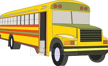 School Bus Clip Art 350x213 School Bus Clip Art