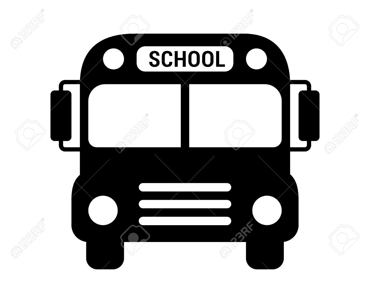 Bus Icon Vector 1300x1063 Bus Icon Vector