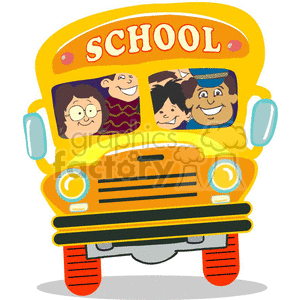 Children On The School Bus Clipart Royalty Free Gif, Png 300x300 Children On The School Bus Clipart Royalty Free Gif, Png