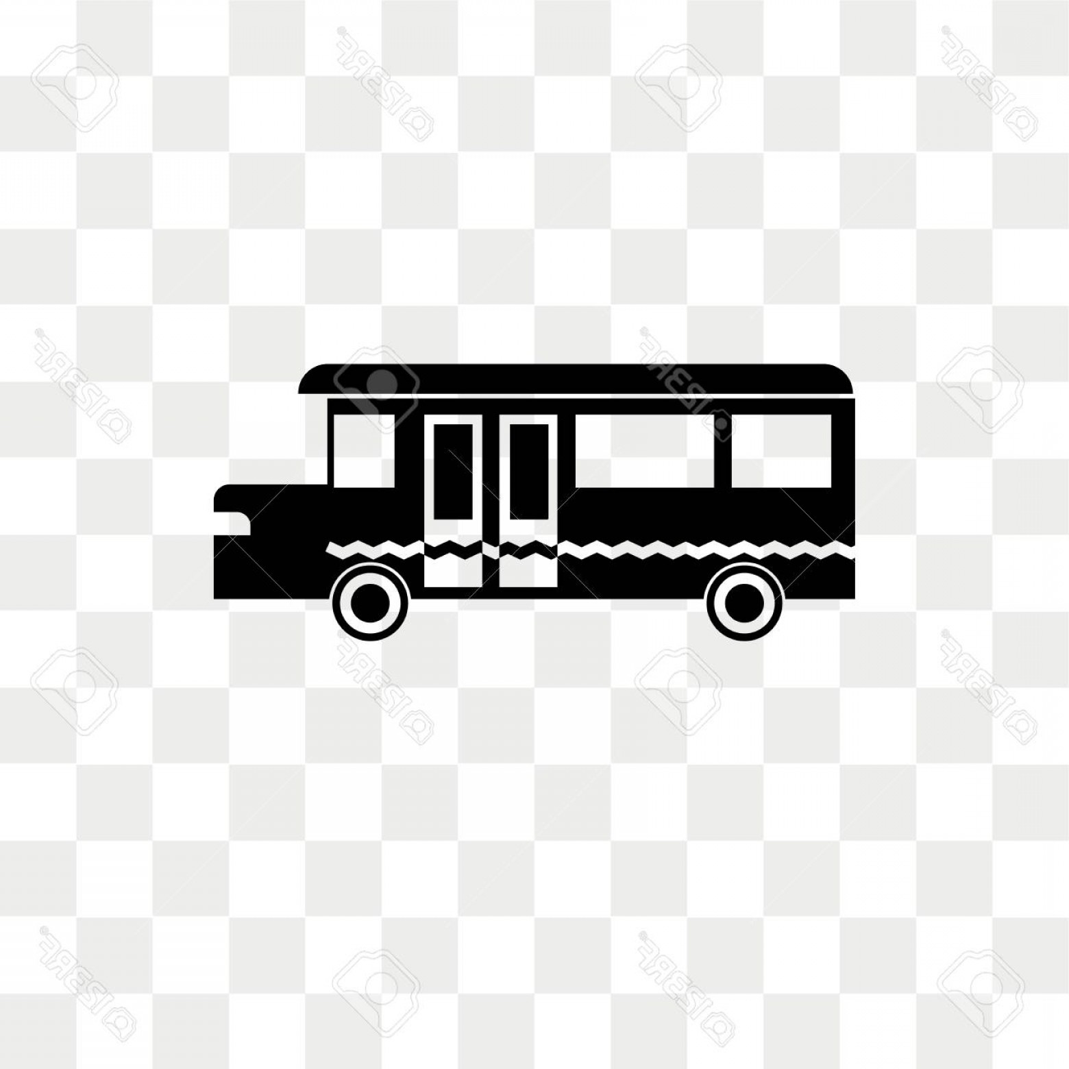 1560x1560 Photostock Vector School Bus Vector Icon Isolated On Transparent