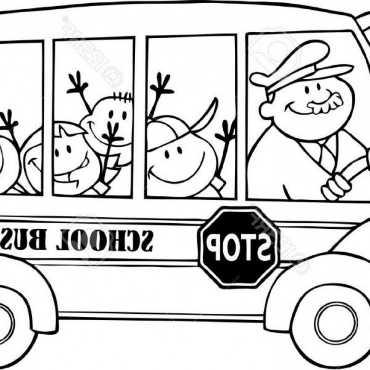 1228x1228 School Bus Clipart Black And White Th Of July Clipart Hoodamathrun