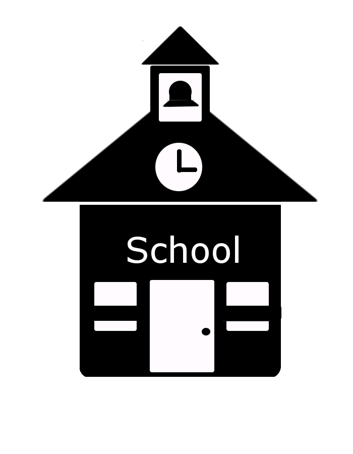 School House Vector Icon 700x900 School House Vector Icon