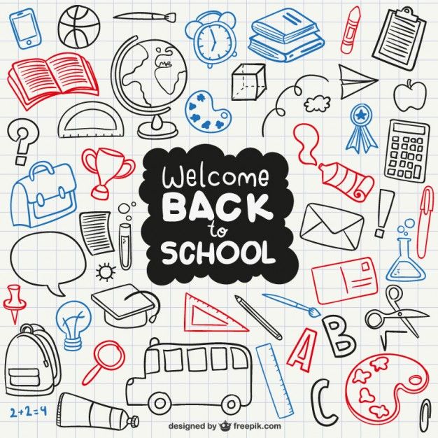 626x626 Welcome Back To School Icons Vector Free Download Bre Gala Art