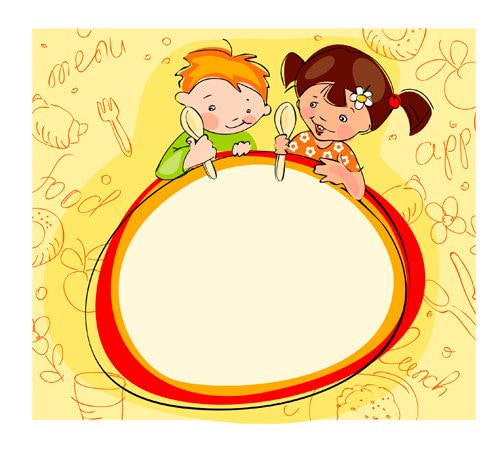 Hand Drawn School Kids Vector Background Material 500x464 Hand Drawn School Kids Vector Background Material
