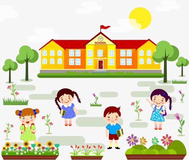 Back To School Children, Vector Material, Campus, Back To School 650x551 Back To School Children, Vector Material, Campus, Back To School