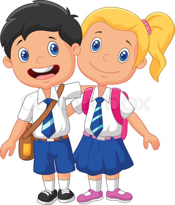 Vector Illustration Of Cartoon School Stock Vector Colourbox 686x800 Vector Illustration Of Cartoon School Stock Vector Colourbox