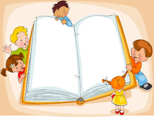 Free Hand Drawn School Kids Vector Background Material 500x380 Free Hand Drawn School Kids Vector Background Material