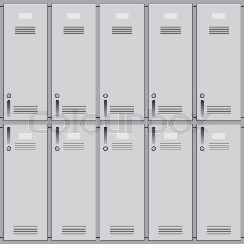 800x800 Private School Lockers Or Gym Of Stock Vector Colourbox