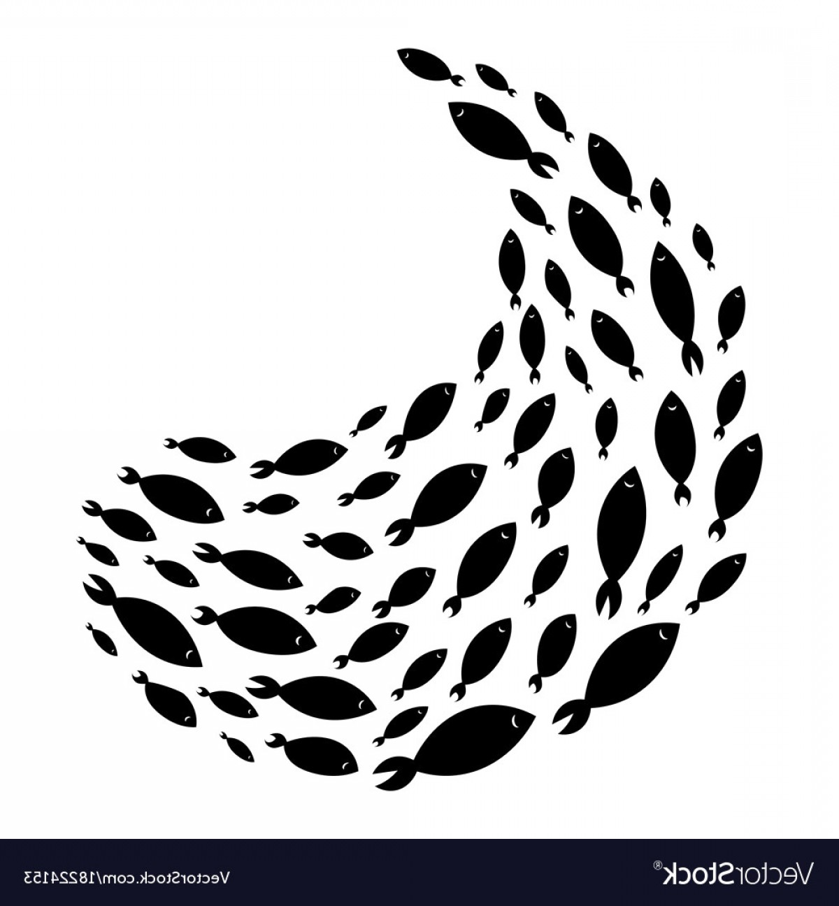 School Of Fish A Group Silhouette Swim In Vector Geekchicpro 1200x1296 School Of Fish A Group Silhouette Swim In Vector Geekchicpro