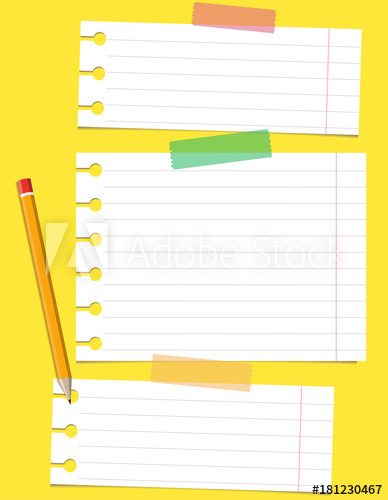 388x500 School Paper Templates Attached