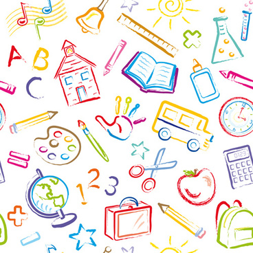 368x368 School Symbols Free Vector Download