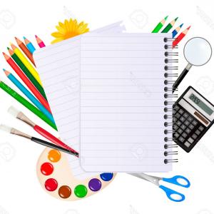 300x300 School Supplies Vector Illustration Wallkeeper
