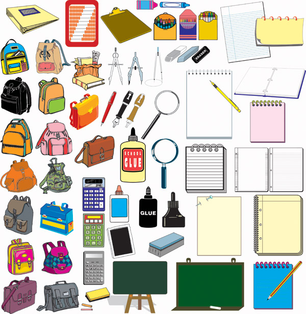 600x616 School Supplies