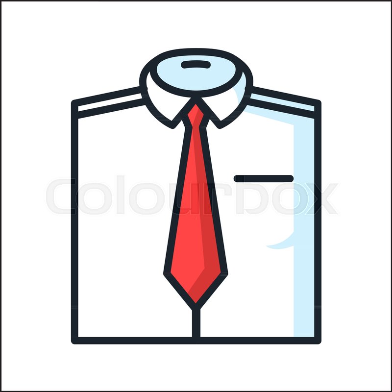 School Uniform Vector Icon Stock Vector Colourbox 800x800 School Uniform Vector Icon Stock Vector Colourbox