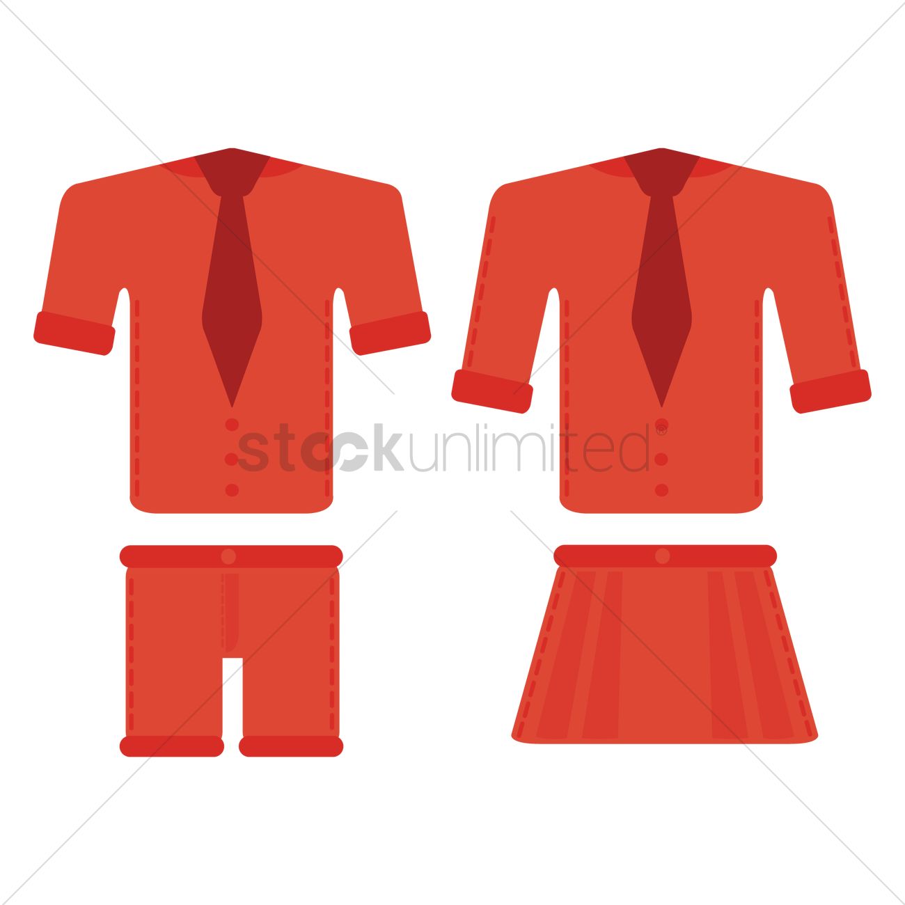Free School Uniform Vector Image 1300x1300 Free School Uniform Vector Image