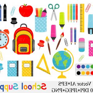 300x300 School Supplies Clipart Back To School Vector Handandbeak