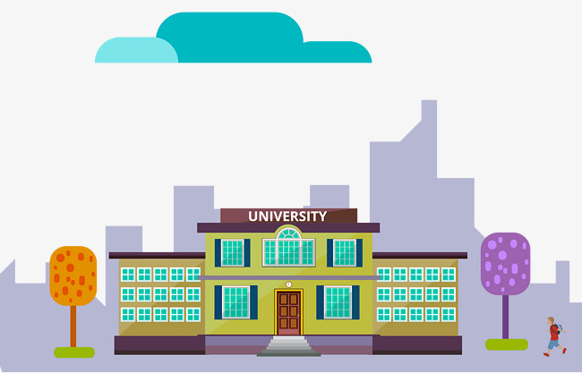 University School Vector Illustration, School Vector, Vector 650x417 University School Vector Illustration, School Vector, Vector