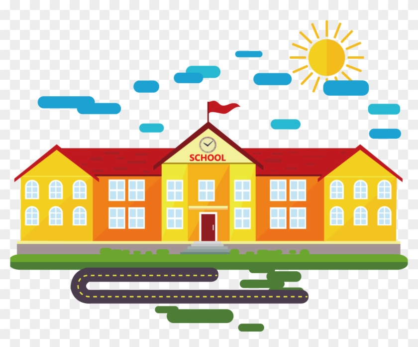 840x696 School Cartoon Classroom