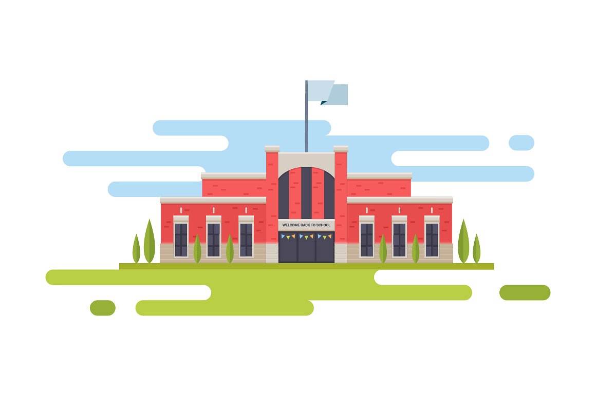 1160x772 School Vector